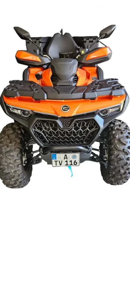 Klappkennzeichen Halter aus Metall Verstellbar für CFMOTO 850/1000 NG