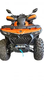 Klappkennzeichen Halter aus Metall Verstellbar für CFMOTO 850/1000 NG – Bild 3