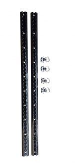 Verzurrschienen Set Schwarz