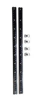 Verzurrschienen Set Schwarz