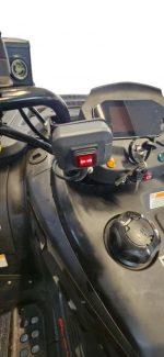 Elektro/ Hydraulisches ATV Schneeschild 150cm Set Iron Baltic Universal – Bild 5