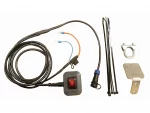 Elektro/ Hydraulisches ATV Schneeschild 150cm Set Iron Baltic Universal – Bild 9
