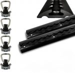 Verzurrschienen Set Schwarz – Bild 3