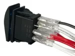 Kippschalter Wippschalter 2 Stufig rot optimal für Sidebyside / UTVs – Bild 2