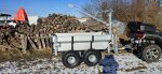 Atv Holz/ Forst Rückewagen mit Kran – Bild 15