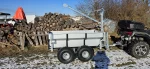Atv Holz/ Forst Rückewagen mit Kran – Bild 15
