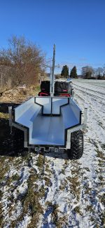 Atv Holz/ Forst Rückewagen mit Kran – Bild 20