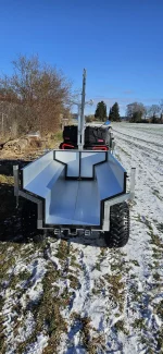 Atv Holz/ Forst Rückewagen mit Kran – Bild 20