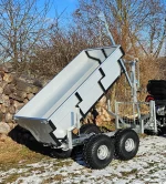 Atv Holz/ Forst Rückewagen mit Kran