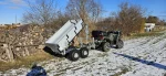 Atv Holz/ Forst Rückewagen mit Kran – Bild 13