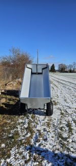 Atv Holz/ Forst Rückewagen mit Kran – Bild 6