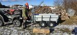 Atv Holz/ Forst Rückewagen mit Kran – Bild 18