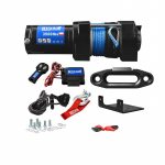 Seilwindenset mit Fernbedienung und Nylonseil 12V 1585kg