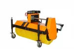 Kehrbürste 120cm 6,5Ps mit Loncin 196cc Motor und Universalanbauplatte für ATV / UTV – Bild 2