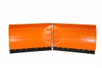 V-Pflug 180cm mit Elektrohydraulischer Verstellung und Universalanbauplatte