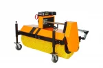 Kehrbürste 120cm 6,5Ps mit Loncin 196cc Motor und Universalanbauplatte für ATV / UTV